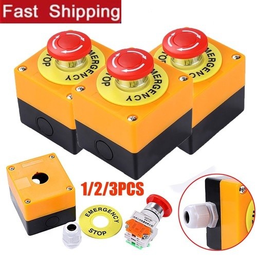 Emergency stop push - stop,