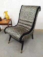 RESTORED WOOD & UPHOLSTERY -