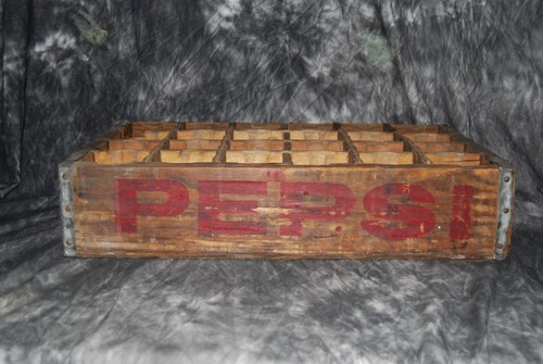 Vintage pepsi cola wooden - pepsi-cola,