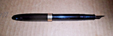 VINTAGE "SHEAFFER AUSTRALIA, BLACK FOUNTAIN PEN WITH 14CT SHEAFFER NIB