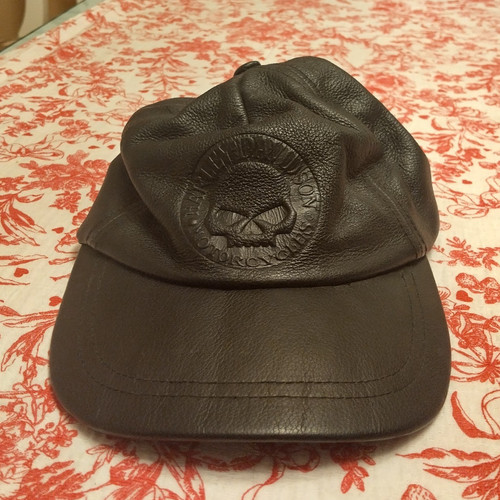 Harley davidson black leather - black,