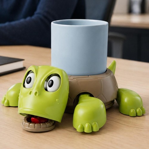 Turtle funny coaster - turtle, 3d