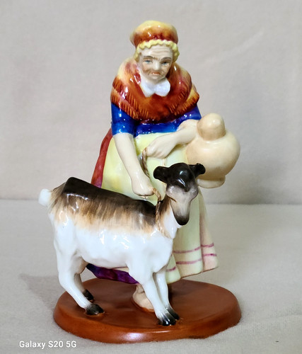 Royal worcester the - old, goat