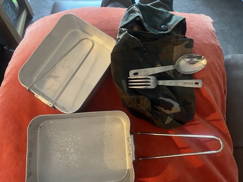 Mess tin set fork - mess,