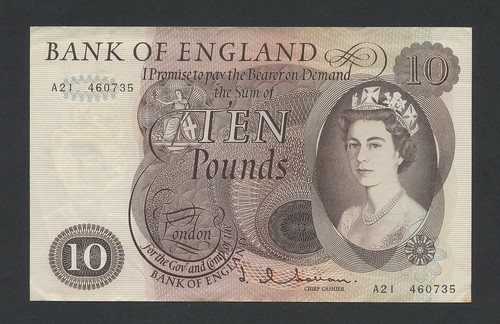 Bank england note 1964 - bank,