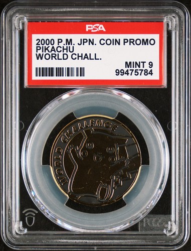 Pokemon pikachu coin psa - pokemon,