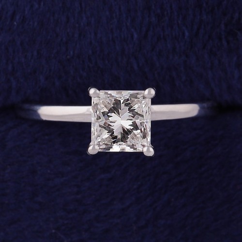 Princess cvd diamond ring - cvd,