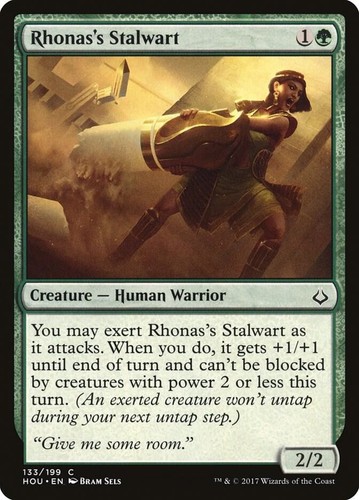 Rhonas stalwart 133 common - rhonas's,