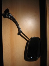 Desmo 1002 Style Wing Mirror with Towing Extension Arm