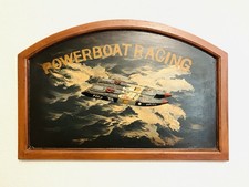 Vintage Hand Painted Wood