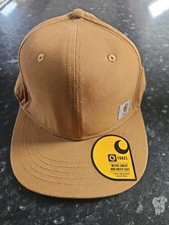 Carhartt Tan/Brown Firm Duck Brim Cap BNWT Hat