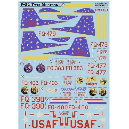 Print scale 067 decal - 72-067,