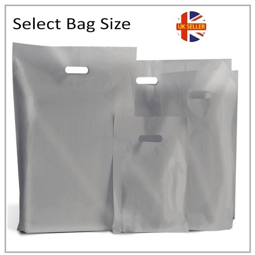 Silver reusable plastic - silver,