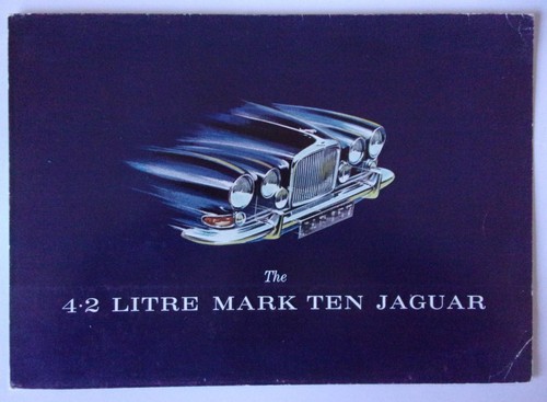 Jaguar mark ten - ten, litre