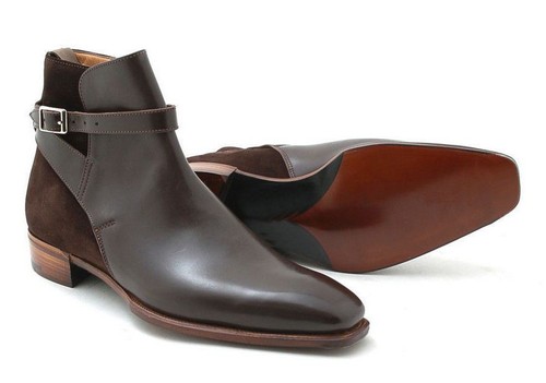 Handmade jodhpur two - tone, dark