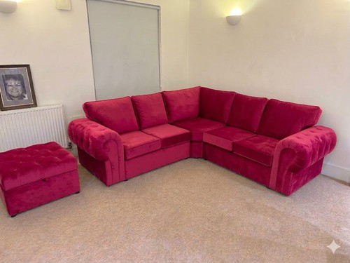 Seater verona sofa cerise - seater,