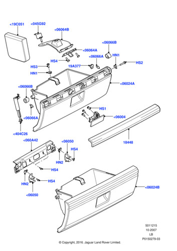 Land rover genuine - rover, lr007072