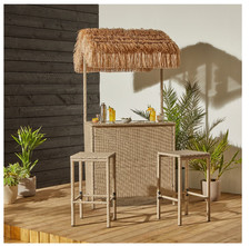 Tiki piece bar set - tiki,