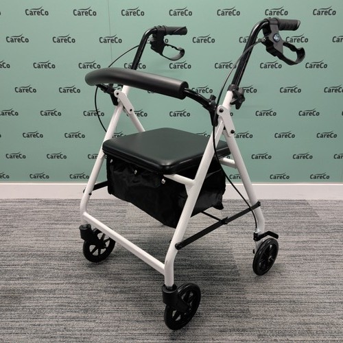 Careco white secco rollator - careco,