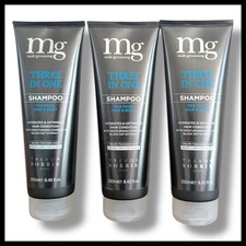 3 x Trevor Sorbie MG Shampoo 3 in 1 250ml Male Grooming Three in One UK FAST P&P