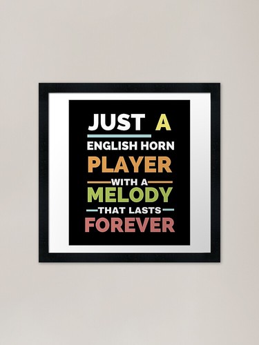 Just english horn player - just, an