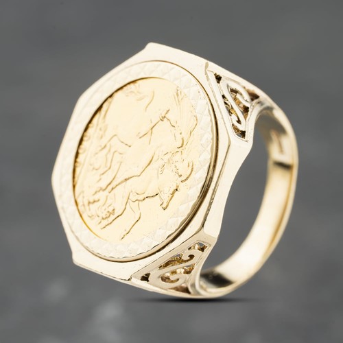 Second hand yellow gold - second, 1906