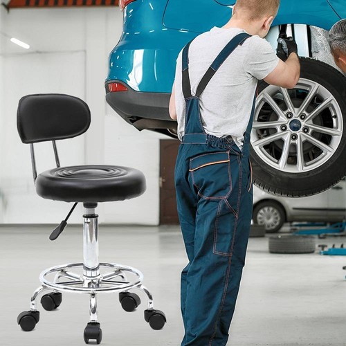 Rolling garage stool - rolling,