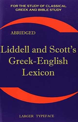 Liddell and scott - and, scott's