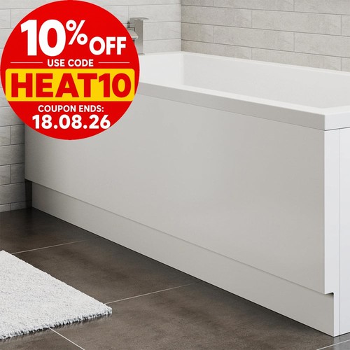 1800mm side front bath - front,