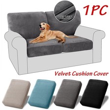 Velvet Stretch Couch Cushion