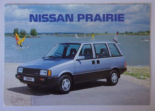 Nissan prairie orig - nissan, 1985