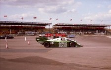 PHOTO  THE JOHN FITZPATRICK RACING SKOAL BANDIT PORSCHE 956B OF DAVID HOBBS AND