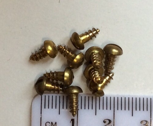 Brass round head - brass,