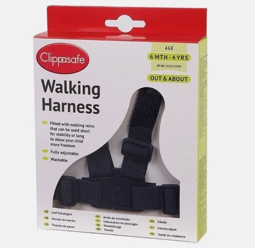Clippasafe walking harness - walking,