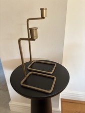 Pair Of Nkuku art deco square