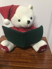CHRISTMAS story telling bear 