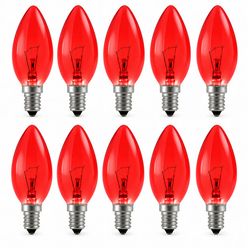 Fireglow red candle - fireglow,