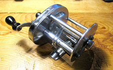 SHAKESPEARE DIRECT DRIVE No.1950 Model ED LEVEL WIND REEL in A1 Condition. USA