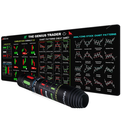Stock market trader mouse pad - mouse,