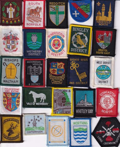Boy scout district badges 25 - boy,