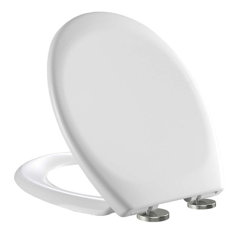 Oval toilet seat white - oval,