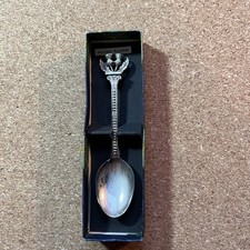 SILVER PLATED TEASPOON.  ART