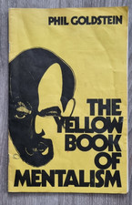 MAGIC BOOKS - The Yellow Book Of Mentalism - Phil Goldstein - 1979