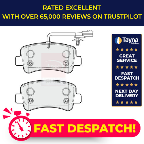 Brake pads set fits - set,