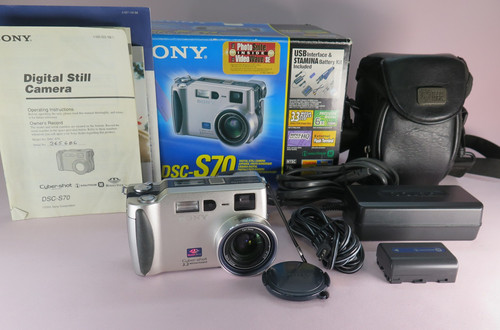 Sony cybershot dsc - sony, dsc-s70