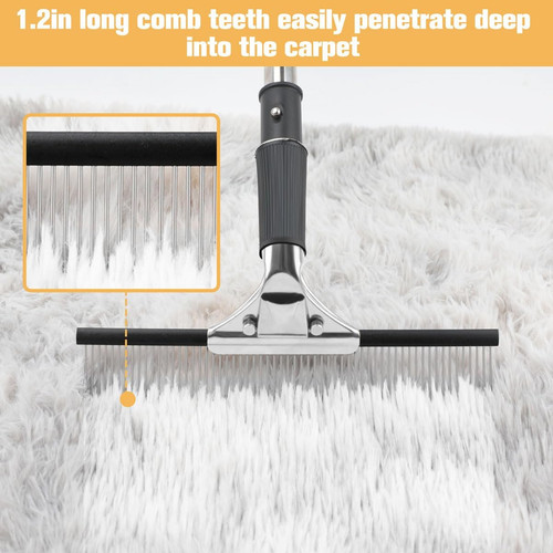 Big carpet rake - carpet, making