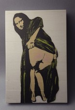 Nick Walker Print On Canvas Mona Lisa Wall Art 8in X 12in