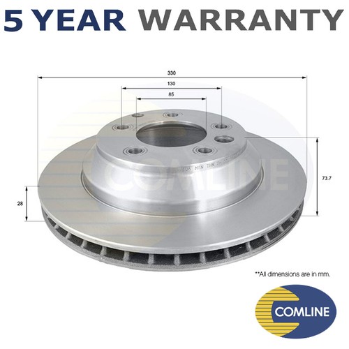 Comline rear brake disc - comline,