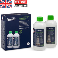 2 X 500ml Bottle DELONGHI Magnifica Espresso Coffee Maker Machine DESCALER Fluid