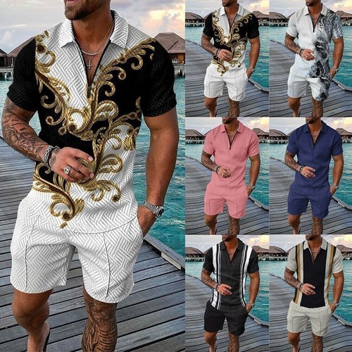 2pcs men hawaii ord polo - men,